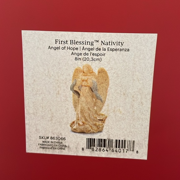 Lenox First Blessing Nativity Angel of Hope porcelain with box - Picture 7 of 8